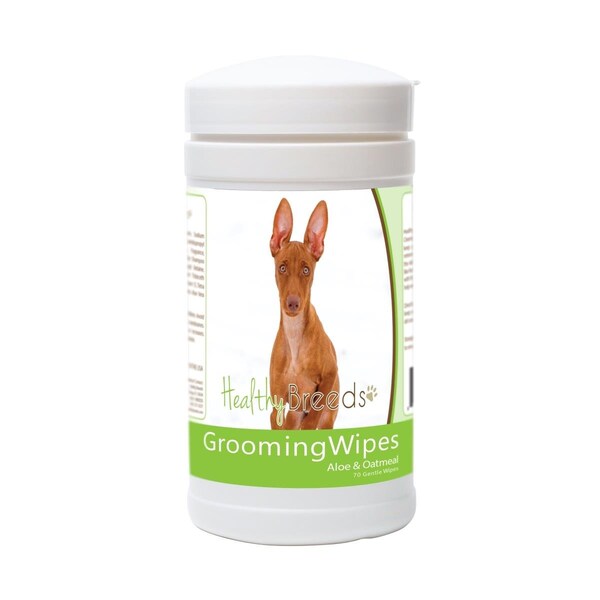 Healthy Breeds Cirneco Dell Etna Grooming Wipes, 70PK - 840235178293