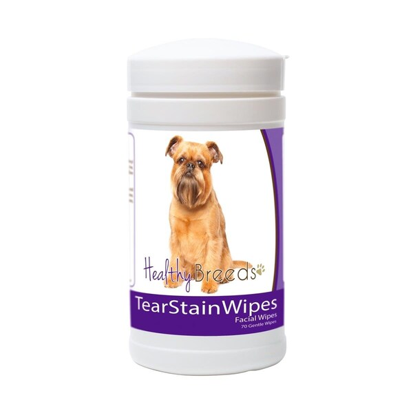 Healthy Breeds Brussels Griffon Tear Stain Wipes - 840235152460