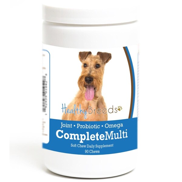 Healthy Breeds Irish Terrier all in one Multivitamin Soft Chew, 90PK - 192959010428