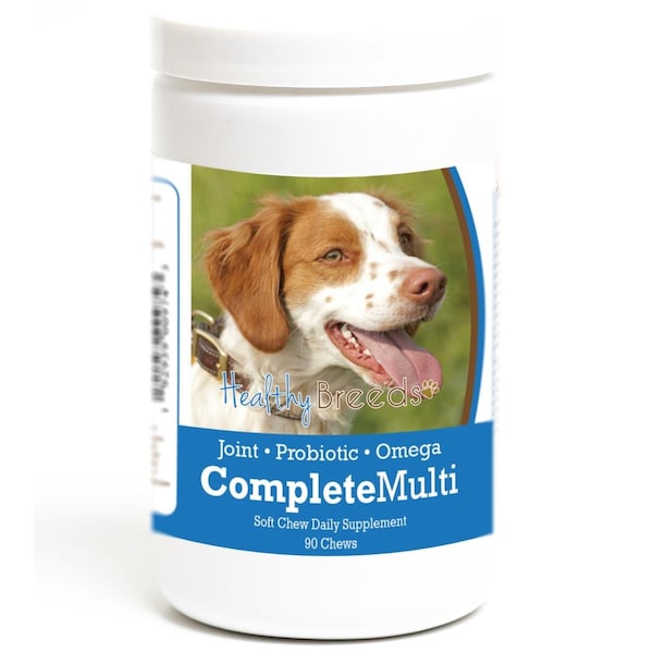 Pamperedpets Brittany all in one Multivitamin Soft Chew, 90PK - PA3490248