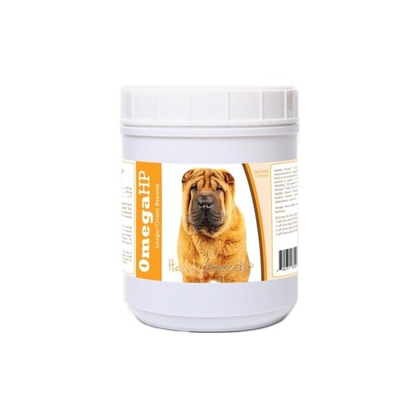 Healthy Breeds Healthy Breeds 840235187448 Chinese Shar Pei Omega HP Fatty Acid Skin & Coat Support Soft Chews - 840235187448