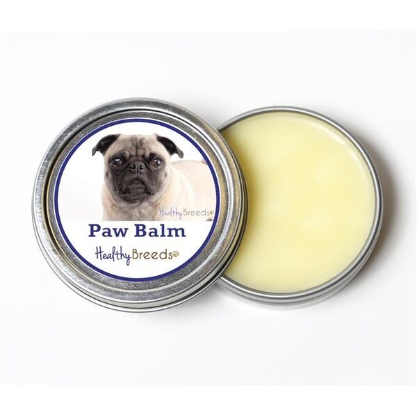 Healthy Breeds Healthy Breeds 840235192961 2 oz Pug Dog Paw Balm - 840235192961