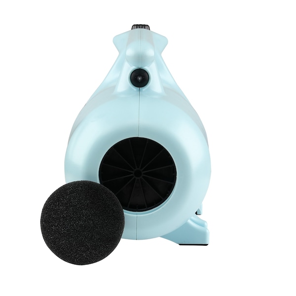 Xpower High Velocity Variable Speed Double Motor Pet Dryer - Sky Blue - B-163-SKY-BLUE