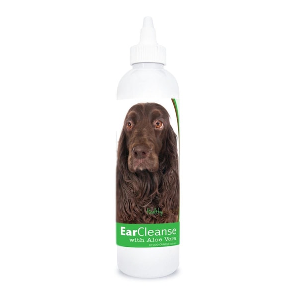 Healthy Breeds 8 oz Field Spaniel Ear Cleanse with Aloe Vera Cucumber Melon - 840235197546