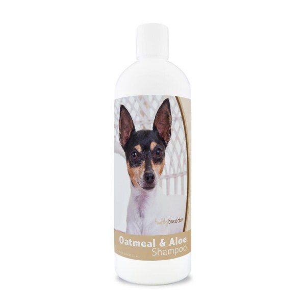 Healthy Breeds 16 oz Toy Fox Terrier Oatmeal Shampoo with Aloe - 840235177241
