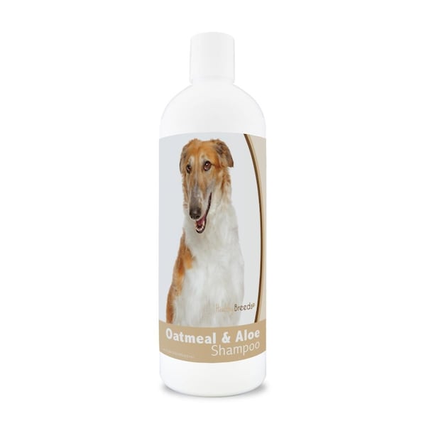 Healthy Breeds 16 oz Borzois Oatmeal Shampoo with Aloe - 840235176862