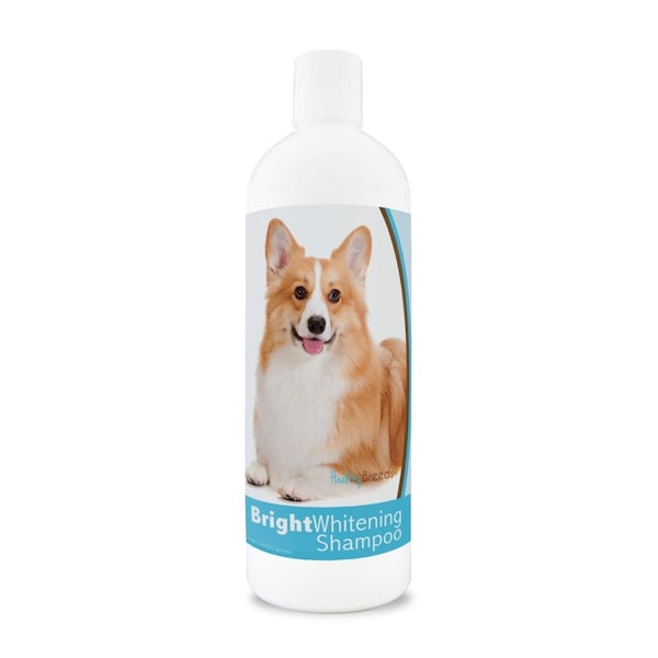 Healthy Breeds 12 oz Pembroke Welsh Corgi Bright Whitening Shampoo - 840235169796