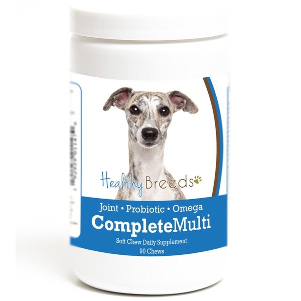 Healthy Breeds Whippet all in one Multivitamin Soft Chew, 90PK - 192959011470