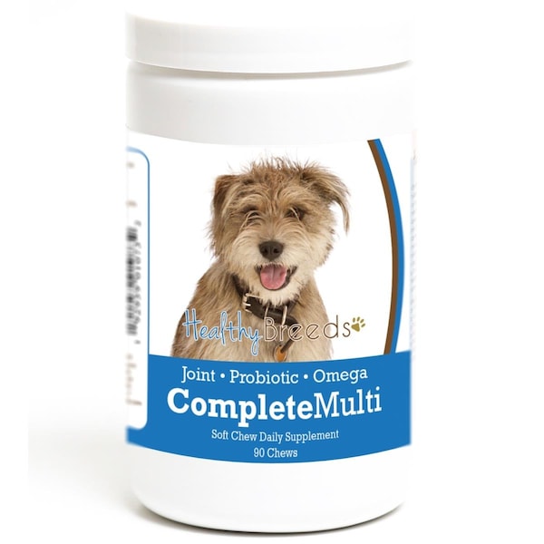 Healthy Breeds Mutt all in one Multivitamin Soft Chew, 90PK - 192959010732