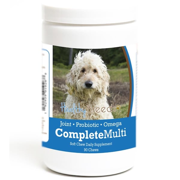 Pamperedpets Goldendoodle all in one Multivitamin Soft Chew, 90PK - PA3500899