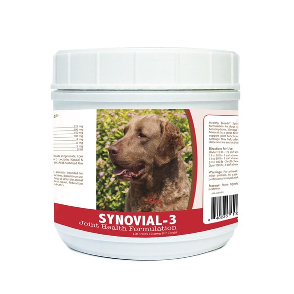 Healthy Breeds Chesapeake Bay Retriever Synovial-3 Joint Health Formulation, 120 Count - 840235105240