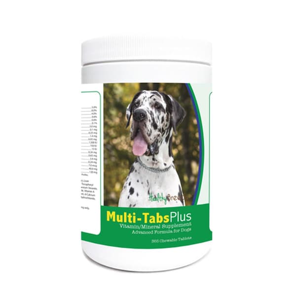 Healthy Breeds Great Dane Multi-Tabs Plus Chewable Tablets, 180PK - 840235140120