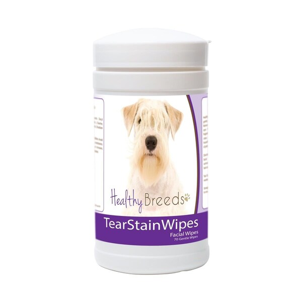 Pamperedpets Sealyham Terrier Tear Stain Wipes - 70 Count - PA3486540