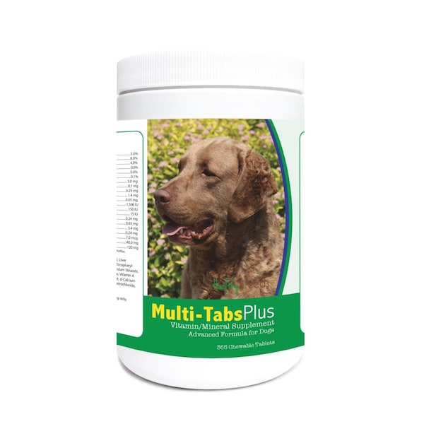 Healthy Breeds Chesapeake Bay Retriever Multi-Tabs Plus Chewable Tablets, 365PK - 840235123390