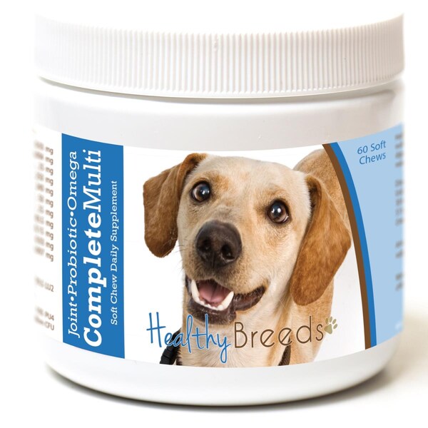 Healthy Breeds Chiweenie All in One Multivitamin Soft Chew, 60PK - 192959007720