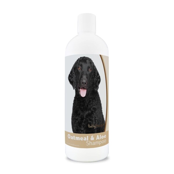 Healthy Breeds 16 oz Curly-Coated Retriever Oatmeal Shampoo with Aloe - 840235171881