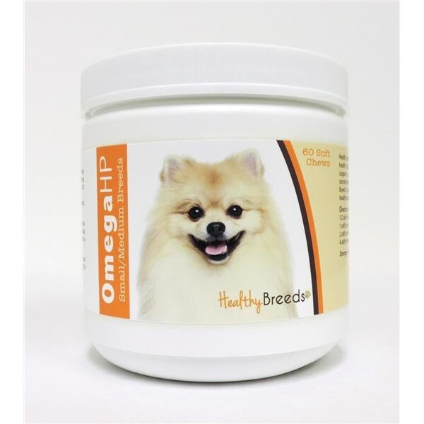 Healthy Breeds Healthy Breeds 840235112518 Omega-3 Fatty Acids Skin & Coat Soft Chews - 840235112518
