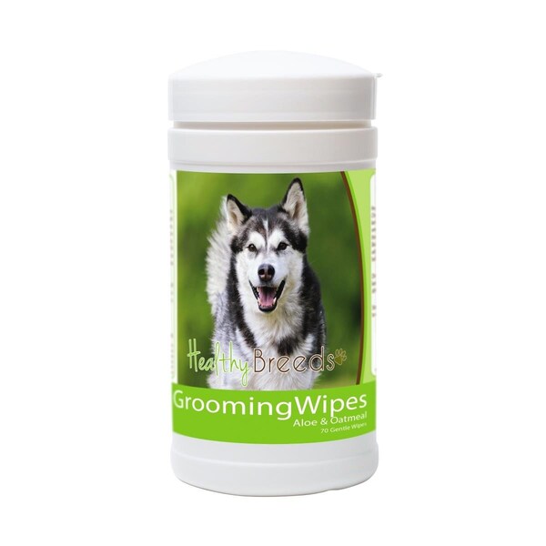 Pamperedpets Alaskan Malamute Grooming Wipes - PA3485353