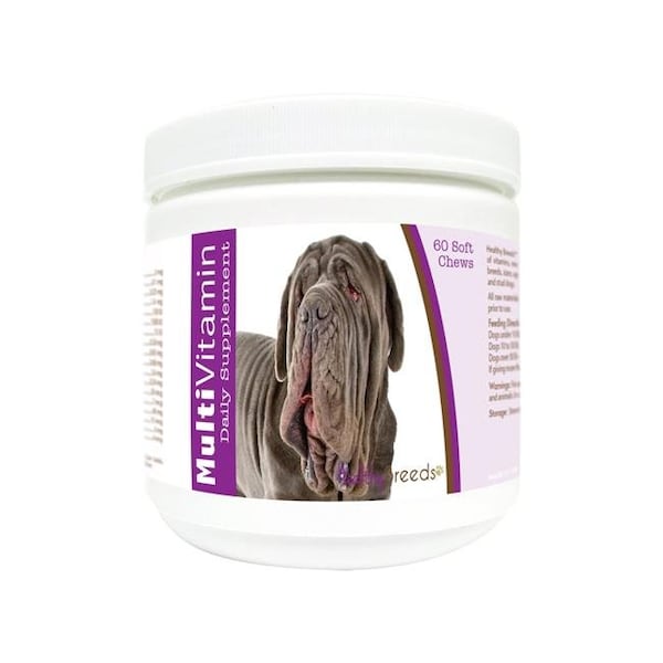 Healthy Breeds Healthy Breeds 840235171041 Neapolitan Mastiff Multi-Vitamin Soft Chews - 60 Count - 840235171041