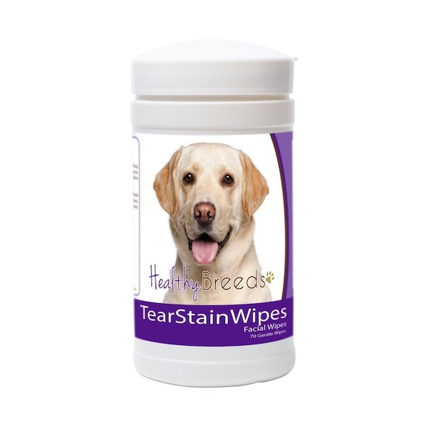 Pamperedpets Labrador Retriever Tear Stain Wipes - PA3486495