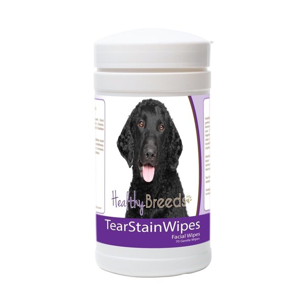 Pamperedpets Curly-Coated Retriever Tear Stain Wipes - PA3491779