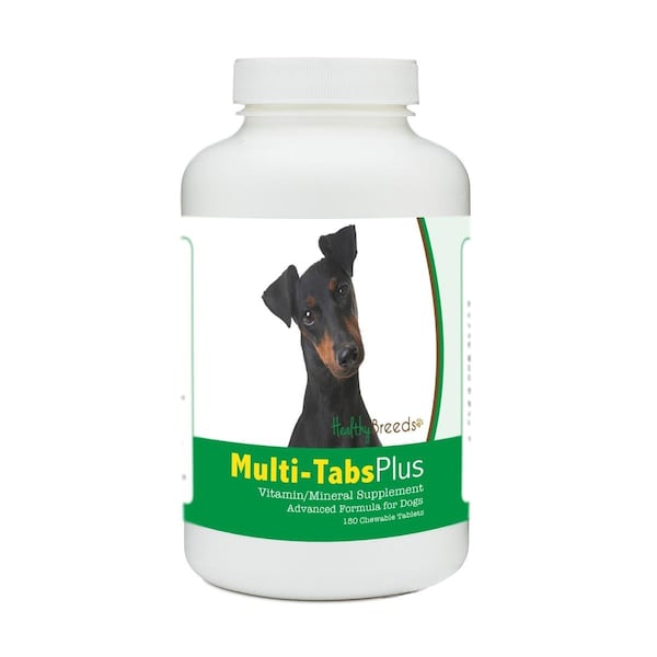 Healthy Breeds Manchester Terrier Multi-Tabs Plus Chewable Tablets, 180PK - 840235173502