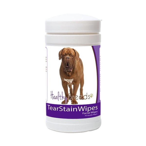 Healthy Breeds Healthy Breeds 840235153160 Dogue de Bordeaux Tear Stain Wipes - 840235153160