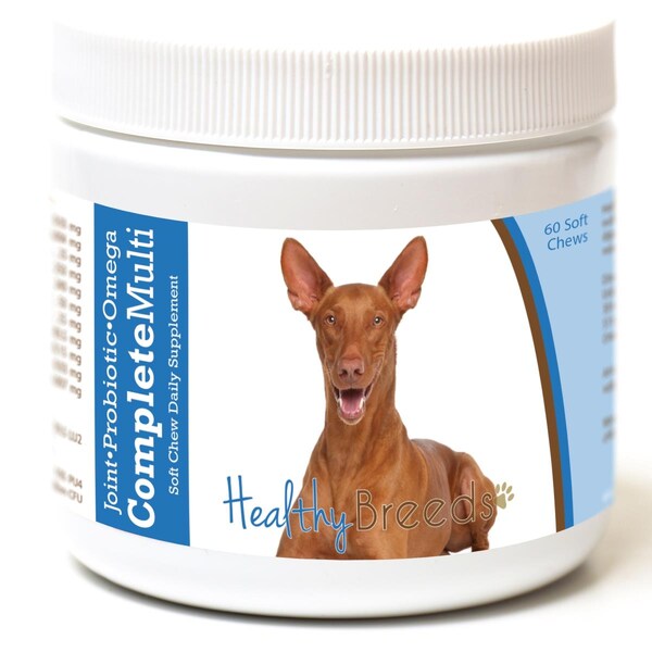 Healthy Breeds Pharaoh Hound All in One Multivitamin Soft Chew, 60PK - 192959008710