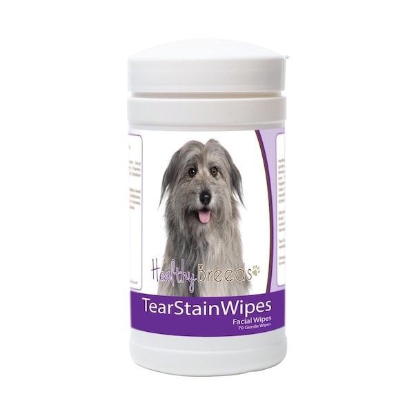 Healthy Breeds Pyrenean Shepherd Tear Stain Wipes - 70 Count, 70PK - 840235171553
