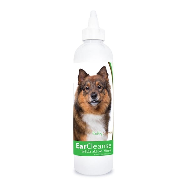 Healthy Breeds 8 oz Eurasier Ear Cleanse with Aloe Vera Cucumber Melon - 840235197232