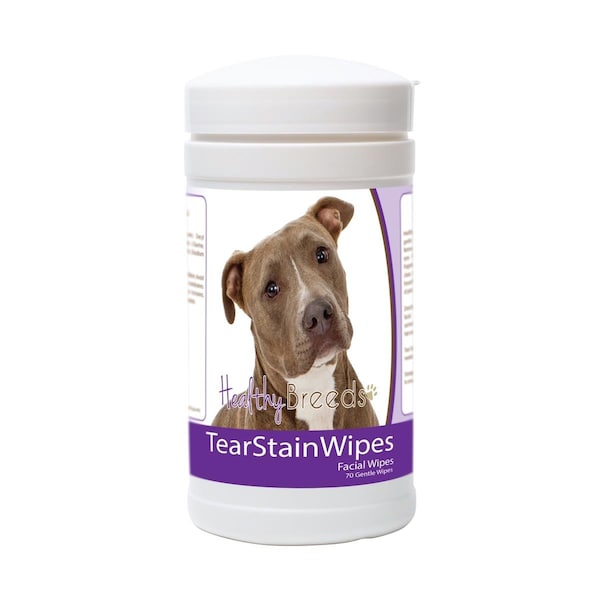 Pamperedpets Pit Bull Tear Stain Wipes - PA3487221