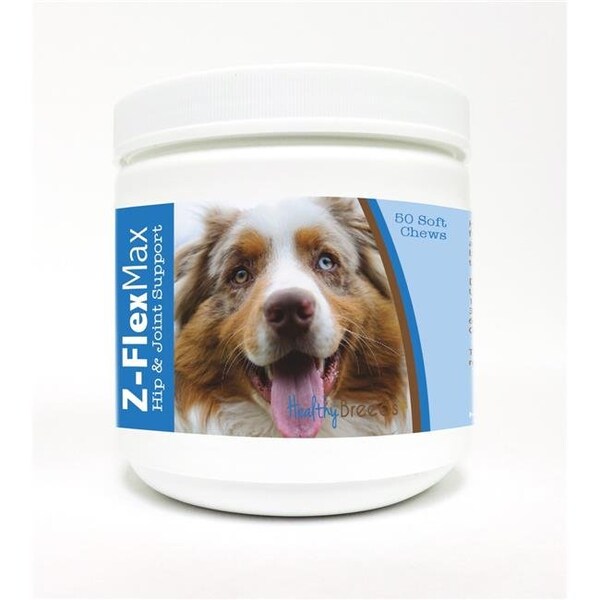 Healthy Breeds Healthy Breeds 840235101215 Australian Shepherd Z-Flex Max Hip & Joint Soft Chews - 50 Count - 840235101215