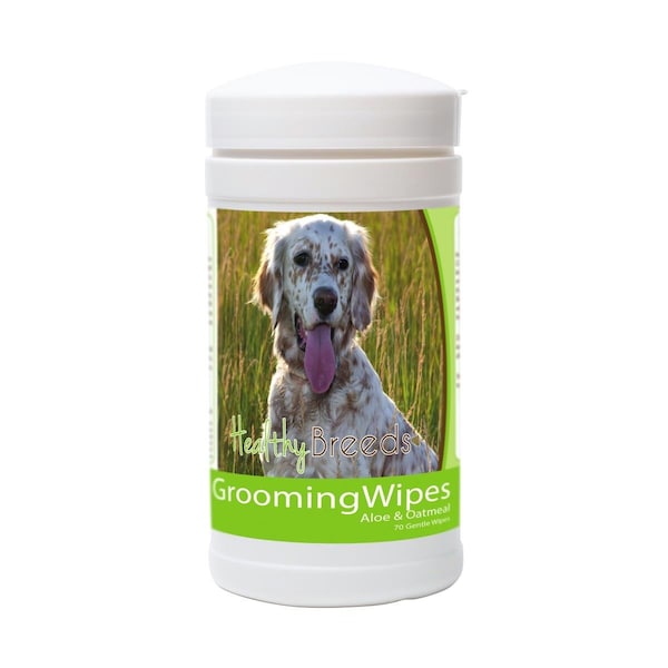 Healthy Breeds English Setter Grooming Wipes - 840235151876