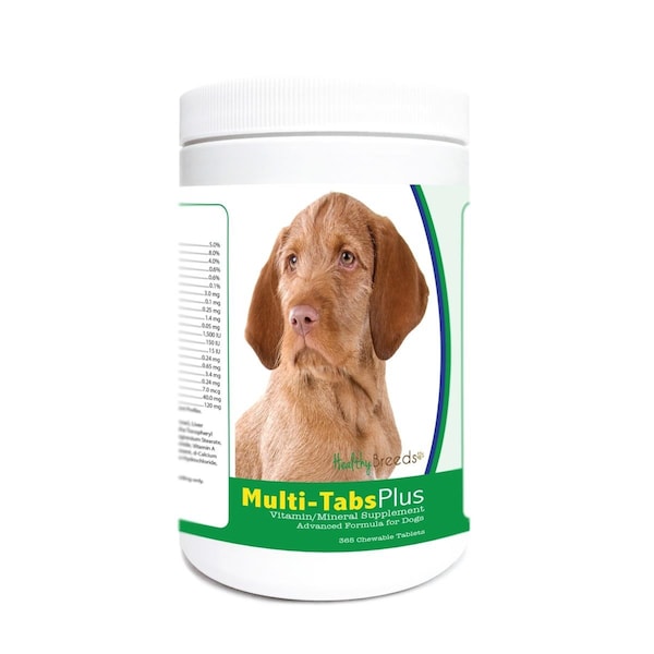 Healthy Breeds Wirehaired Vizsla Multi-Tabs Plus Chewable Tablets, 365PK - 840235172451