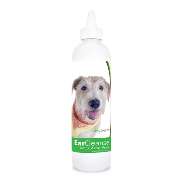 Healthy Breeds 8 oz Glen of Imaal Terrier Ear Cleanse with Aloe Vera Cucumber Melon - 840235197744