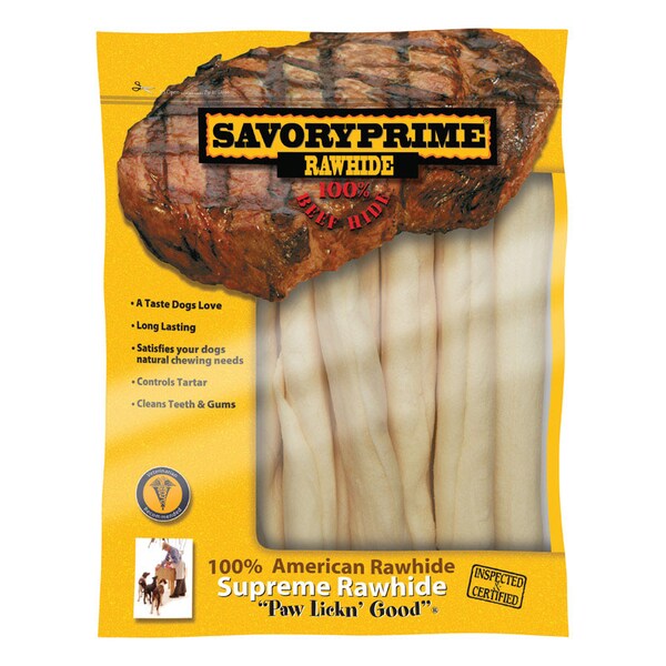 Savory Prime Savory Prime All Size Dogs Adult Mini Rolls Beef 6-7 in. L 7 pk - 27130