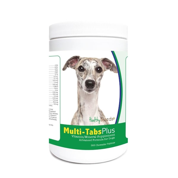 Healthy Breeds Whippet Multi-Tabs Plus Chewable Tablets, 365PK - 840235122531