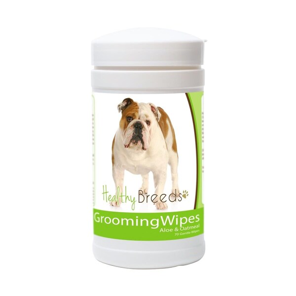 Healthy Breeds Bulldog Grooming Wipes - HE126056