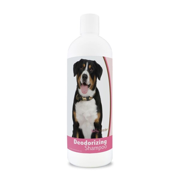 Healthy Breeds 16 oz Entlebucher Mountain Dog Deodorizing Shampoo - 840235180159