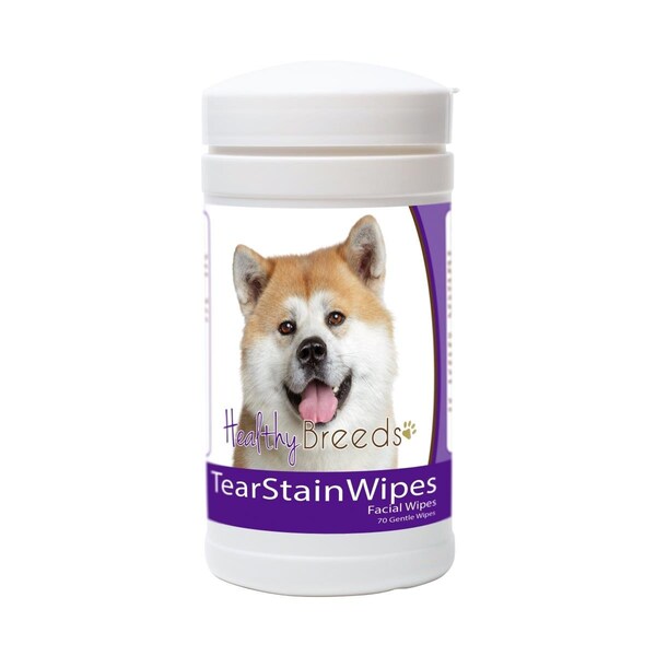 Pamperedpets Akita Tear Stain Wipes - PA3485369