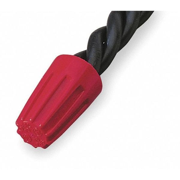 Ideal Twist On Wire Connector, 18-10 AWG, PK100 - 30-076