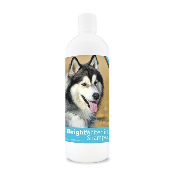 Healthy Breeds 12 oz Siberian Husky Bright Whitening Shampoo - 840235114444