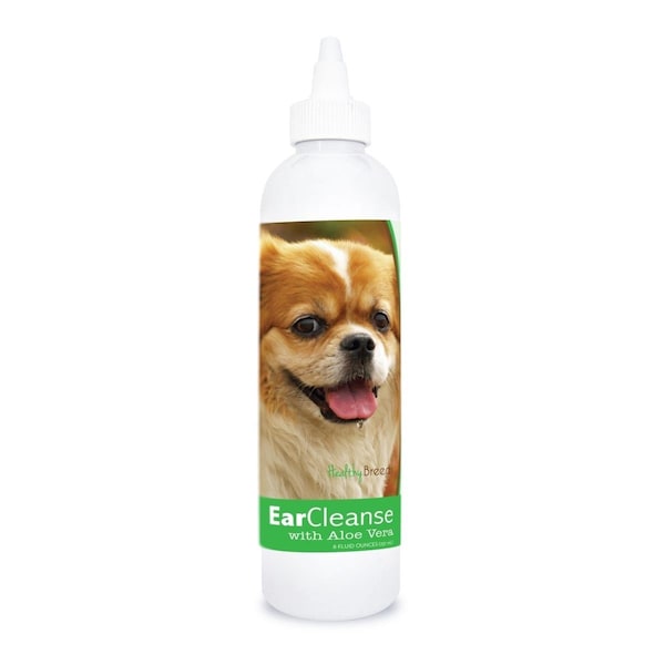 Pamperedpets 8 oz Tibetan Spaniel Ear Cleanse with Aloe Vera Cucumber Melon - PA3498254