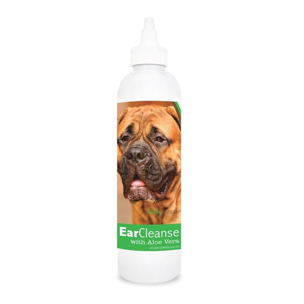 Healthy Breeds 8 oz Bullmastiff Ear Cleanse with Aloe Vera Cucumber Melon - 840235102854