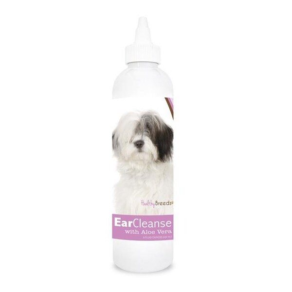 Healthy Breeds Healthy Breeds 840235114086 8 oz Old English Sheepdog Ear Cleanse with Aloe Vera Sweet Pea & Vanilla - 840235114086