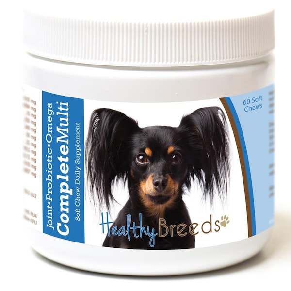Healthy Breeds Russian Toy Terrier all in one Multivitamin Soft Chew, 60PK - 192959008906