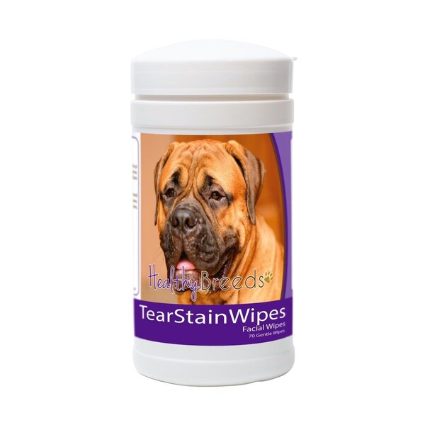Pamperedpets Bullmastiff Tear Stain Wipes - PA3487160