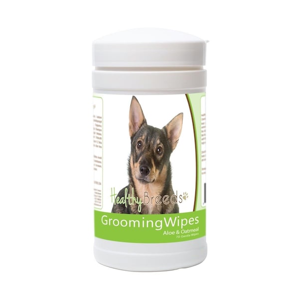 Healthy Breeds Swedish Vallhund Grooming Wipes, 70PK - 840235175780