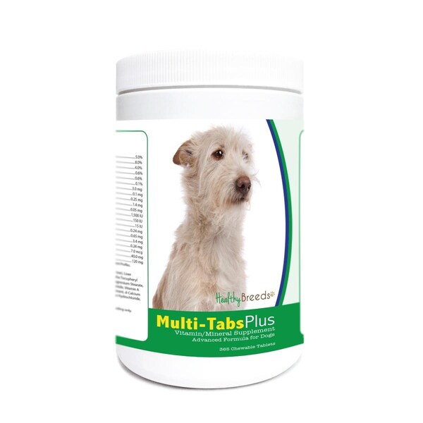 Healthy Breeds Portuguese Podengo Pequeno Multi-Tabs Plus Chewable Tablets, 365PK - 840235178187