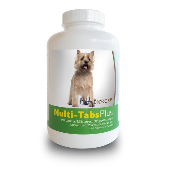 Healthy Breeds Cairn Terrier Multi-Tabs Plus Chewable Tablets, 180PK - 840235139940